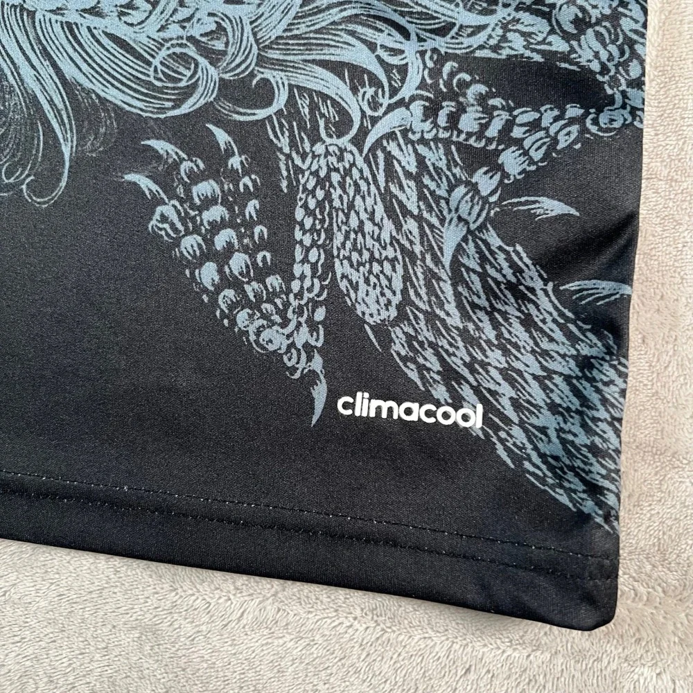Adidas Real Madrid 2014-15 Yohji Yamamoto Dragon Jersey Black Men's Medium READ*